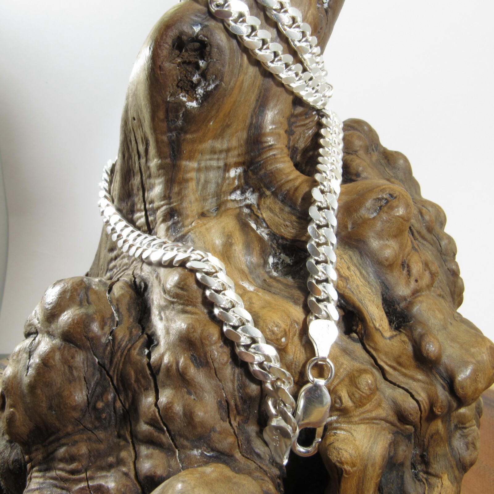 6.3MM Solid 925 Sterling Silver Men’s Italian MIAMI CUBAN Chain Made in Italy
