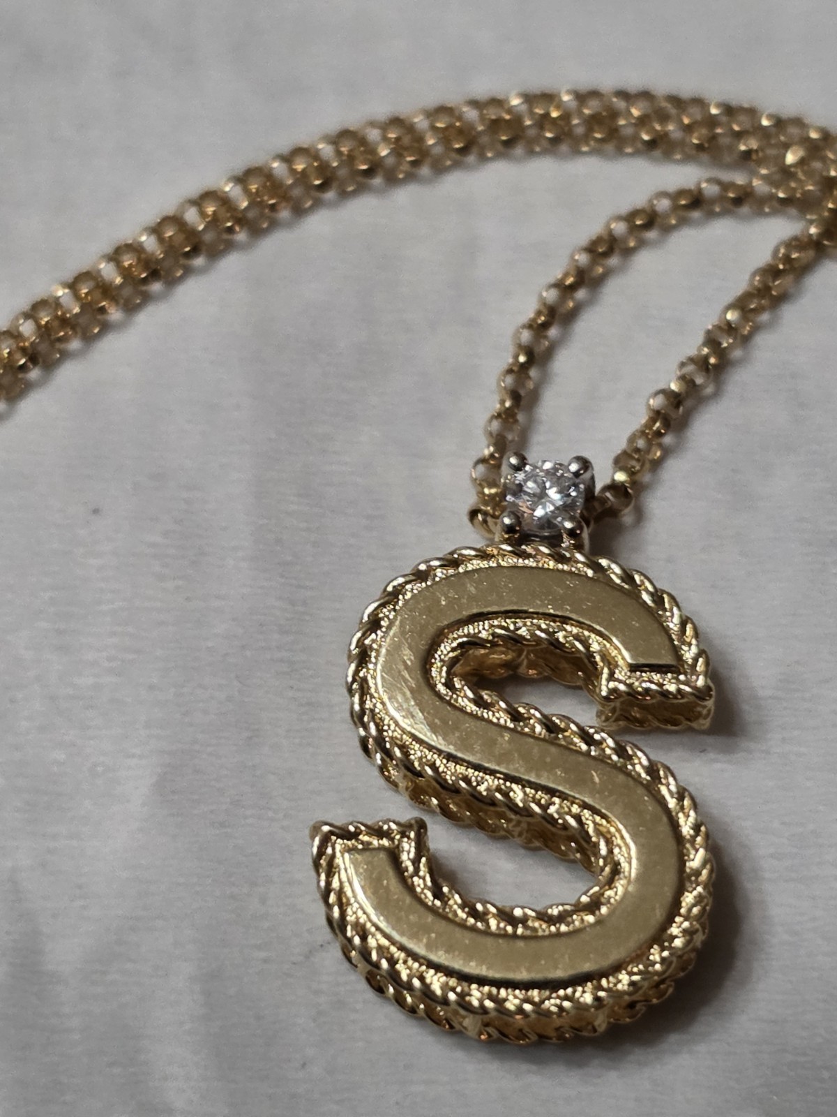 roberto coin 18k fine jewelry S Pendant