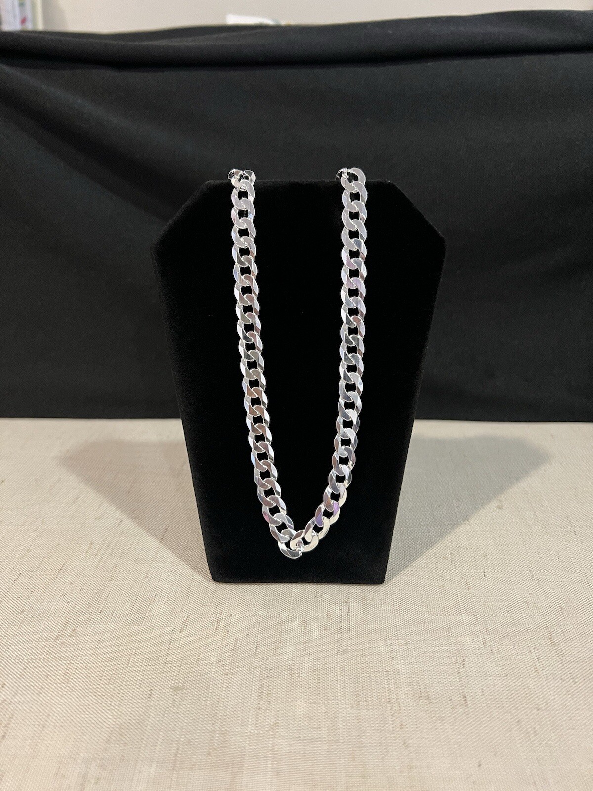 without packaging 925 Sterling Silver Mens Womens Curb Cuban Link Chain G2U