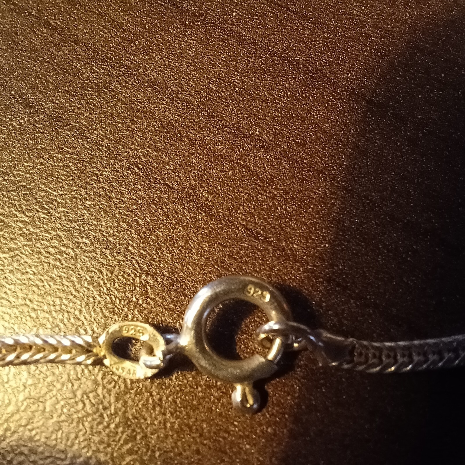 Sterling Silver chain necklace marked 925 7g