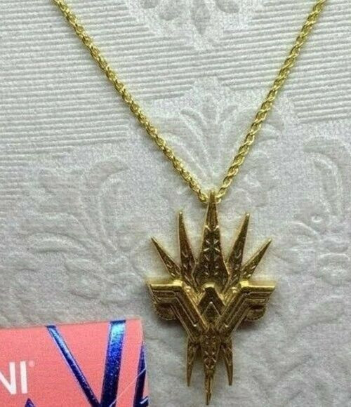 Alex and Ani Necklace Wonder Woman 14K Gold/Sterling Silver Spike Pendant $158