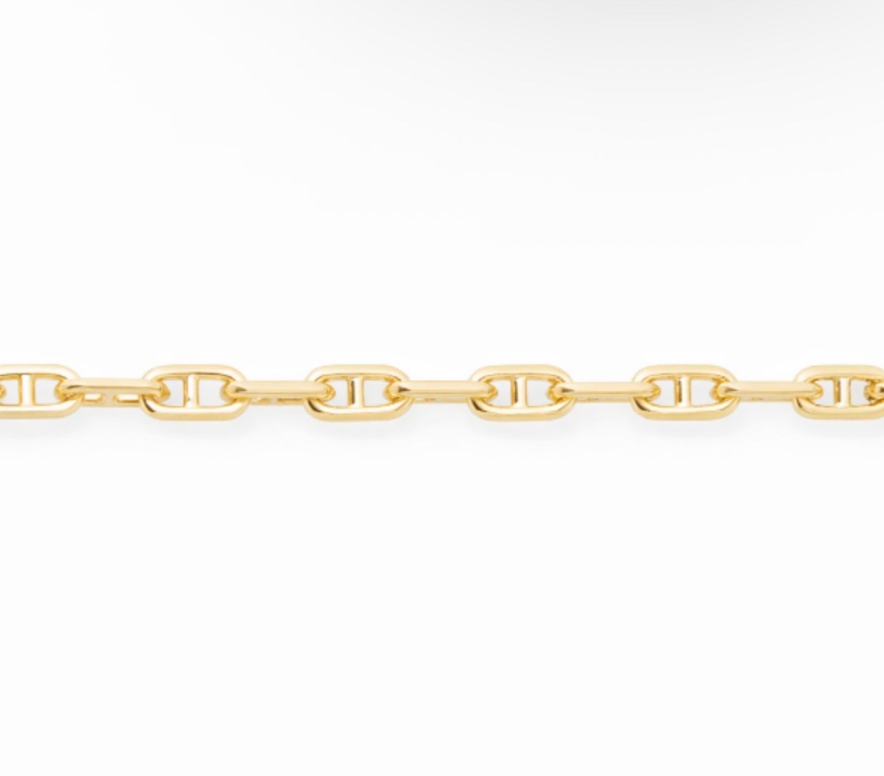 16 INCHES 14K GOLD 2.15MM ANCHOR CHAIN
