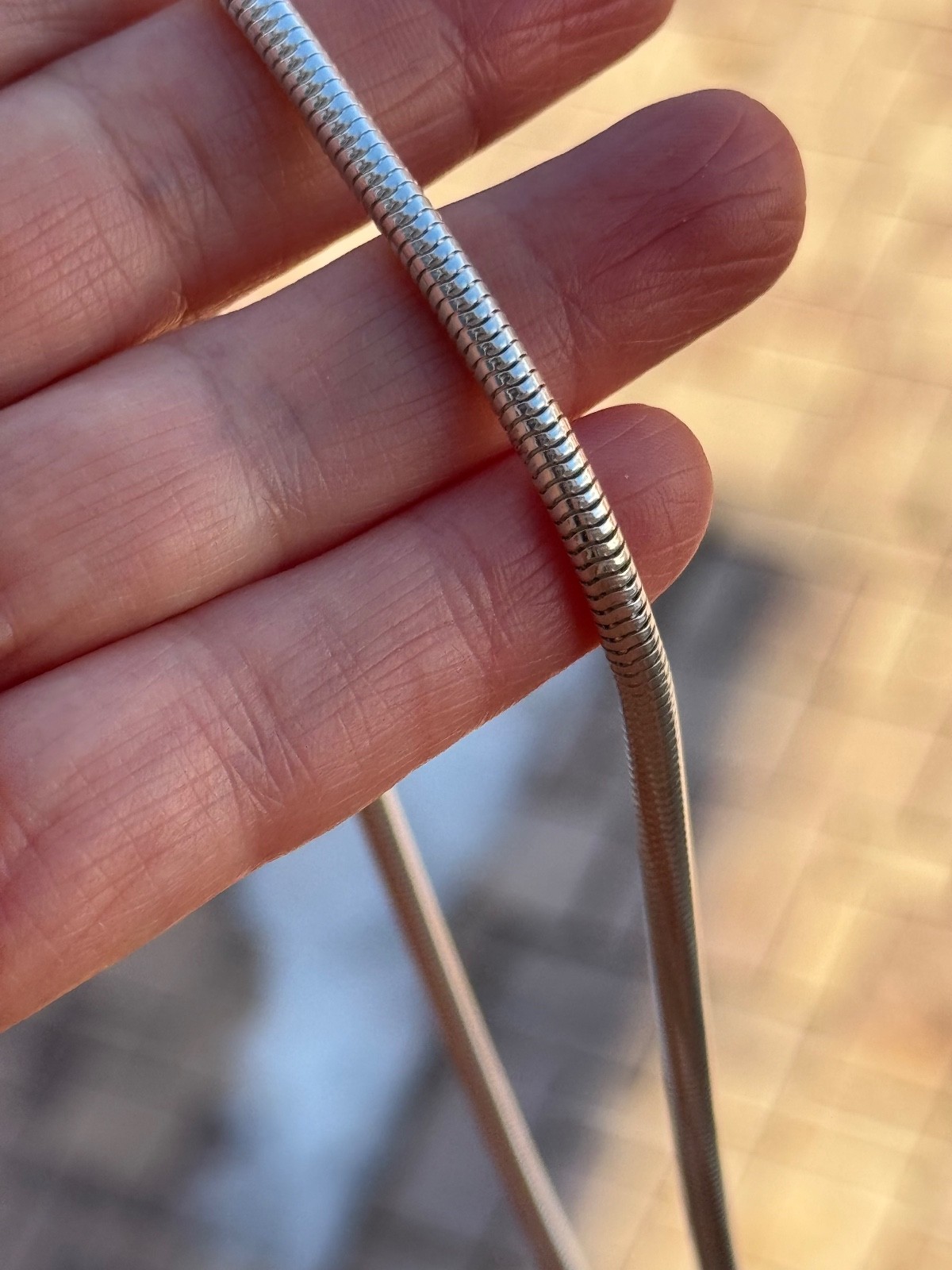 925 Sterling Silver (4MM) Snake Chain Polished for Women Men