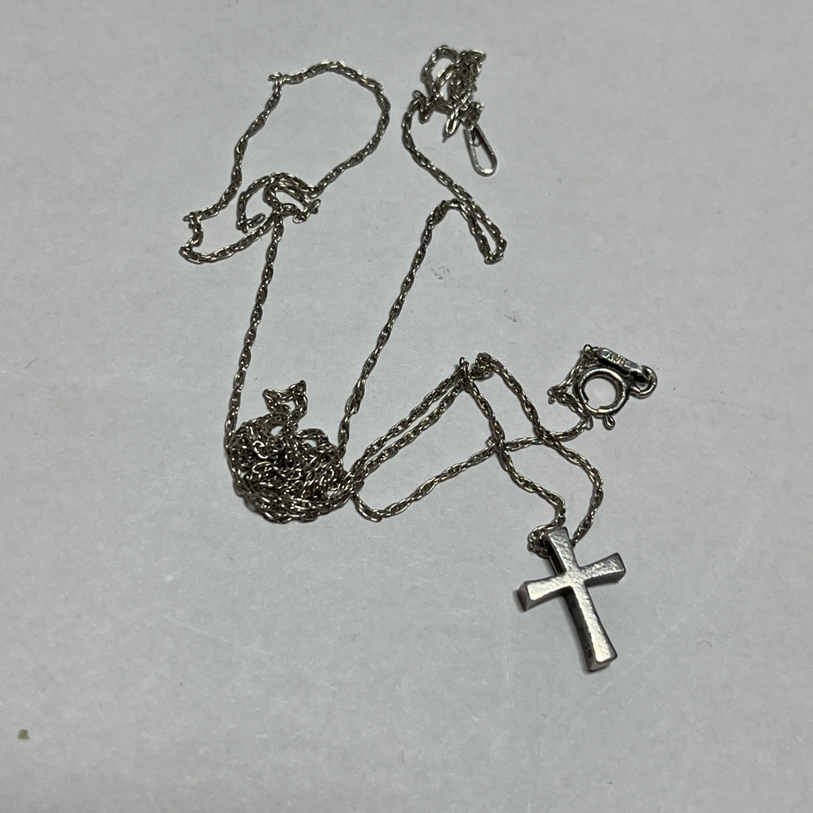 James Avery Sterling Petite Latin Cross Necklace