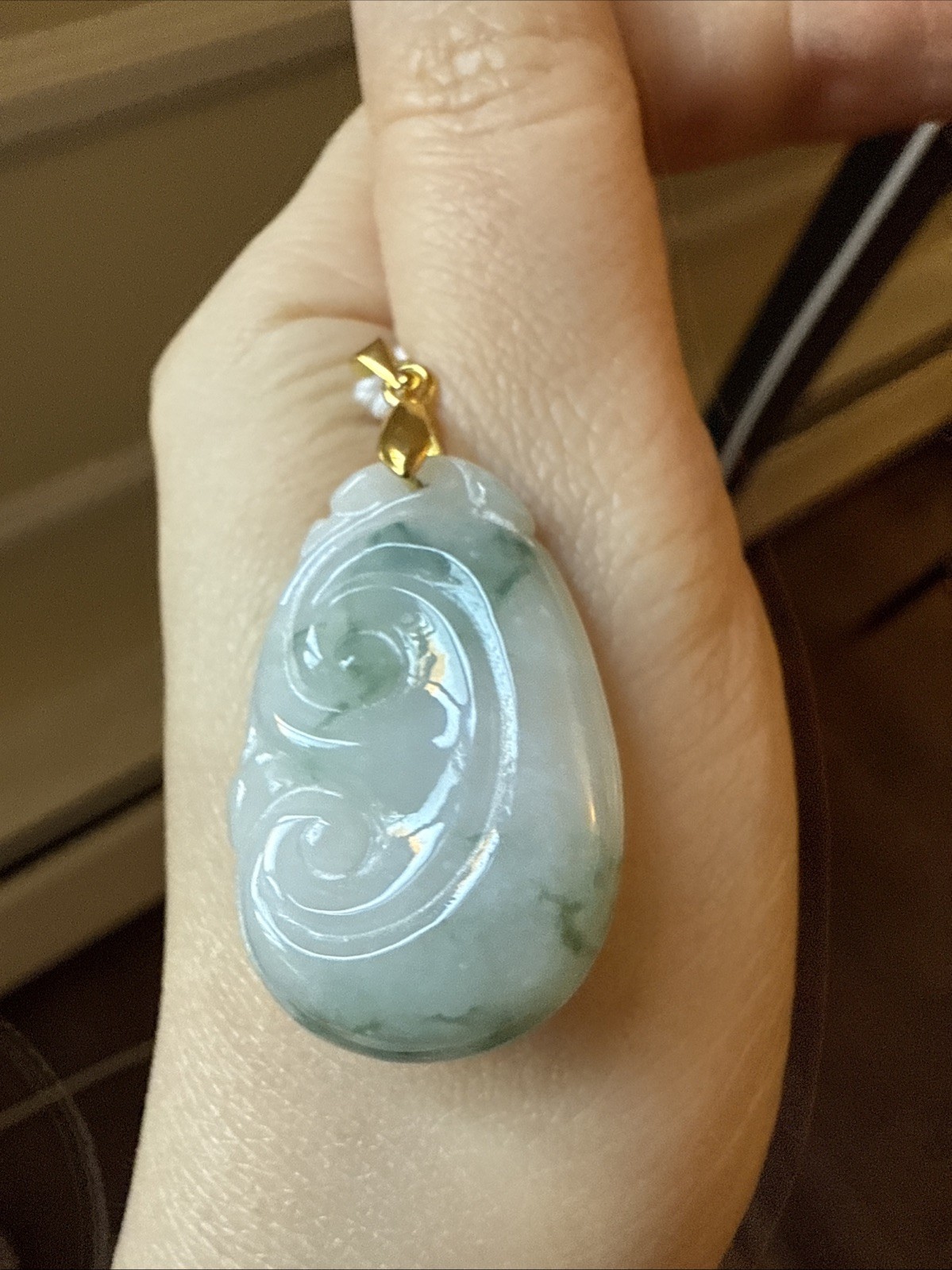 翡翠A貨 untreated Burma Myanmar Grade A Jadeite Jade 老坑水润肉质细腻飘兰花 Certified
