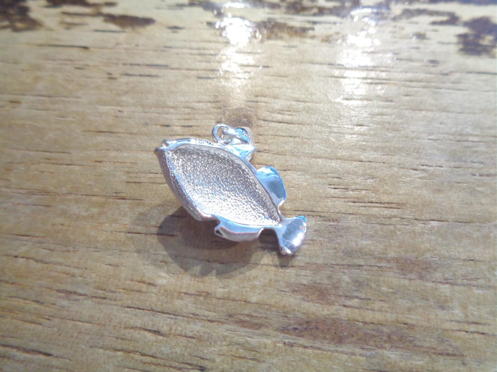 26MM SOLID 925 STER SILVER HAWAIIAN HUMUHUMUNUKUNUKUAPUAA TRIGGER FISH PENDANT