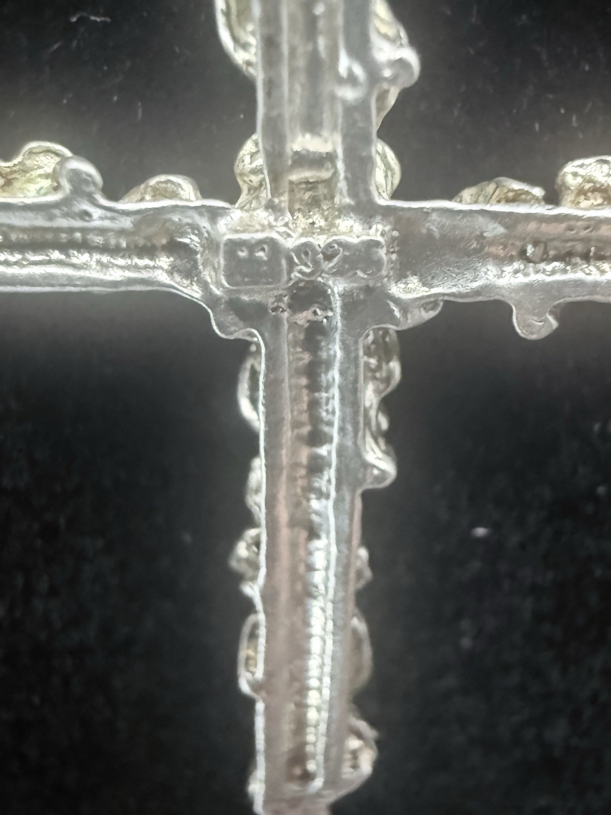925 Sterling Silver Cross And Chain