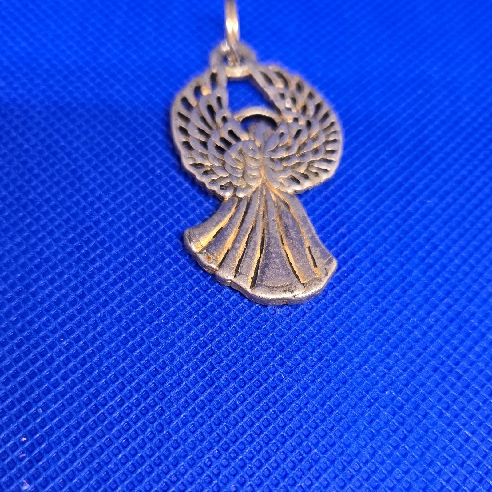 925 Sterling Silver Angel Charm Pendant, Religious Angels Theme, No Stone