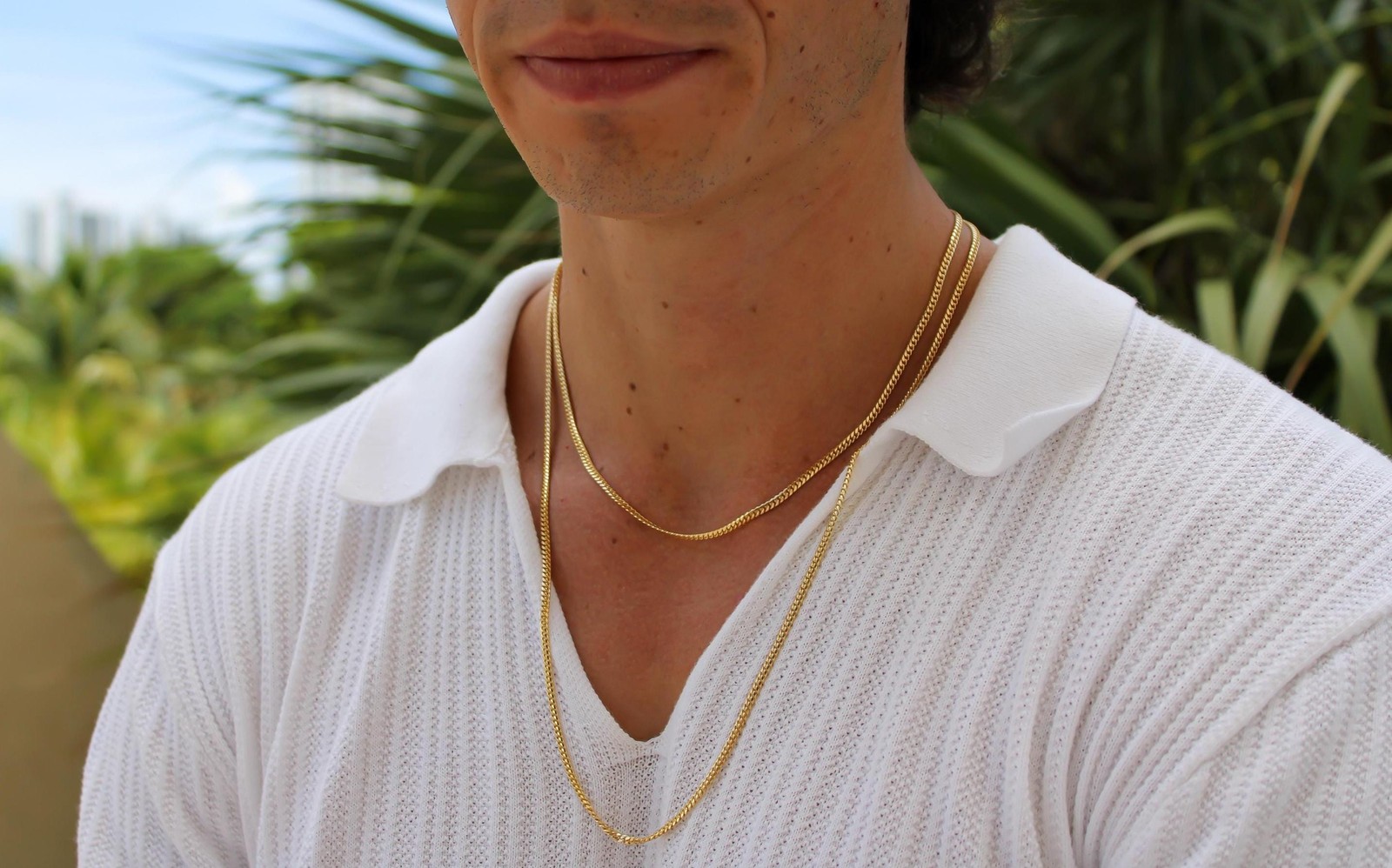 14k SOLID Gold Miami Cuban Curb Link 2.5mm Chain Necklace 18″ 24″, Unisex Adult