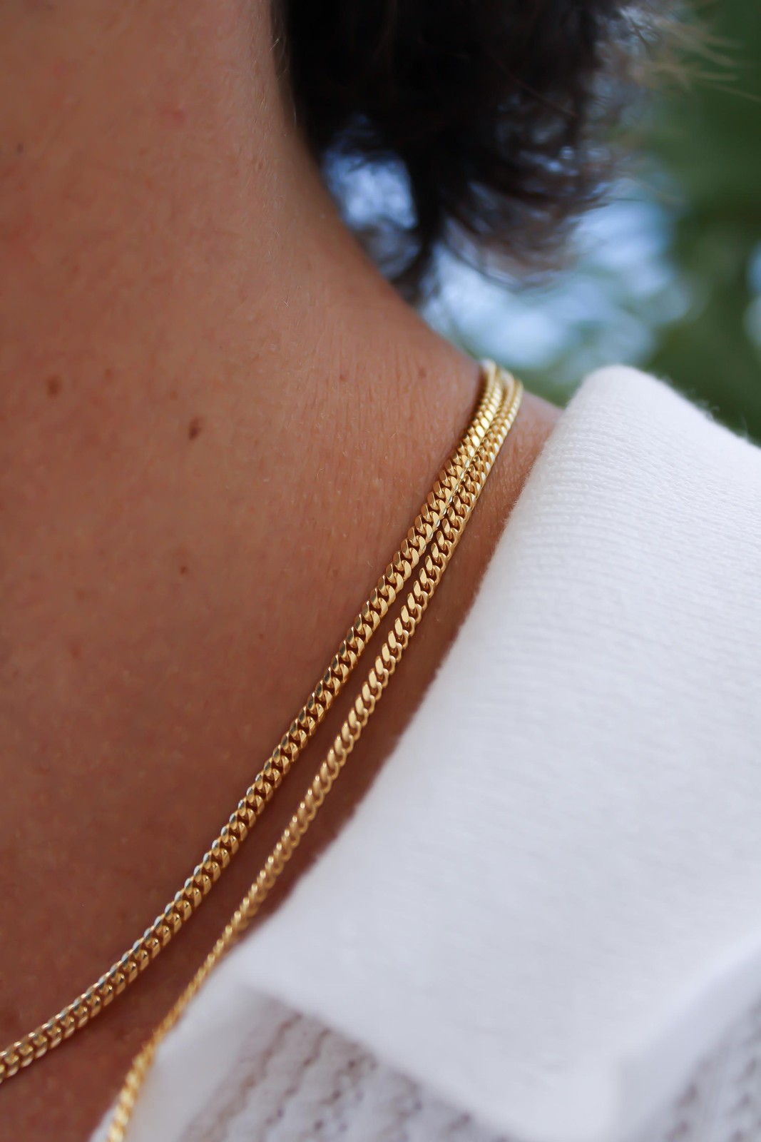 14k SOLID Gold Miami Cuban Curb Link 2.5mm Chain Necklace 18″ 24″, Unisex Adult