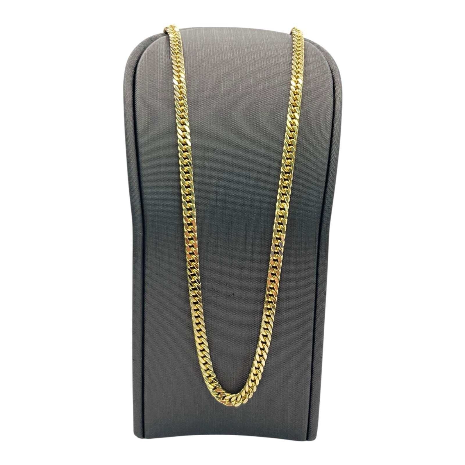 9ct 9K Yellow Gold Italian Double Curb Chain Necklace 17.87 Grams 55.5cm. New