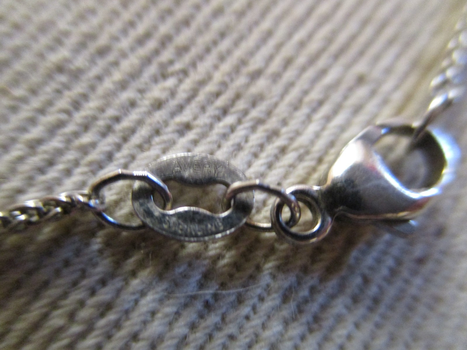Tiffany&Co Elsa Peretti Chain Necklace in Sterling Silver+ James Avery Sterling