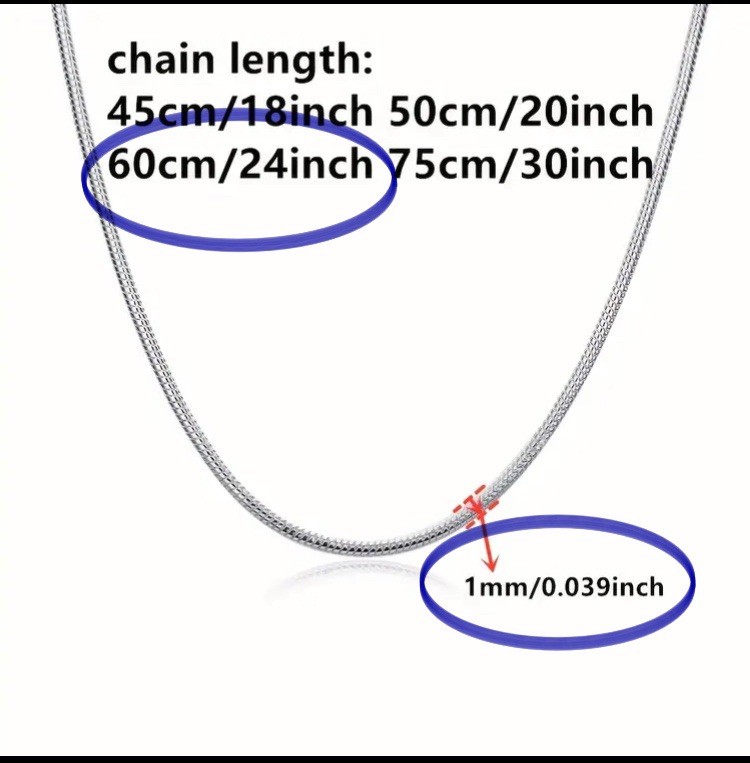 24” Solid 925 Sterling Silver Diamond Cut Sparkle Rope Chain Necklace 1mm