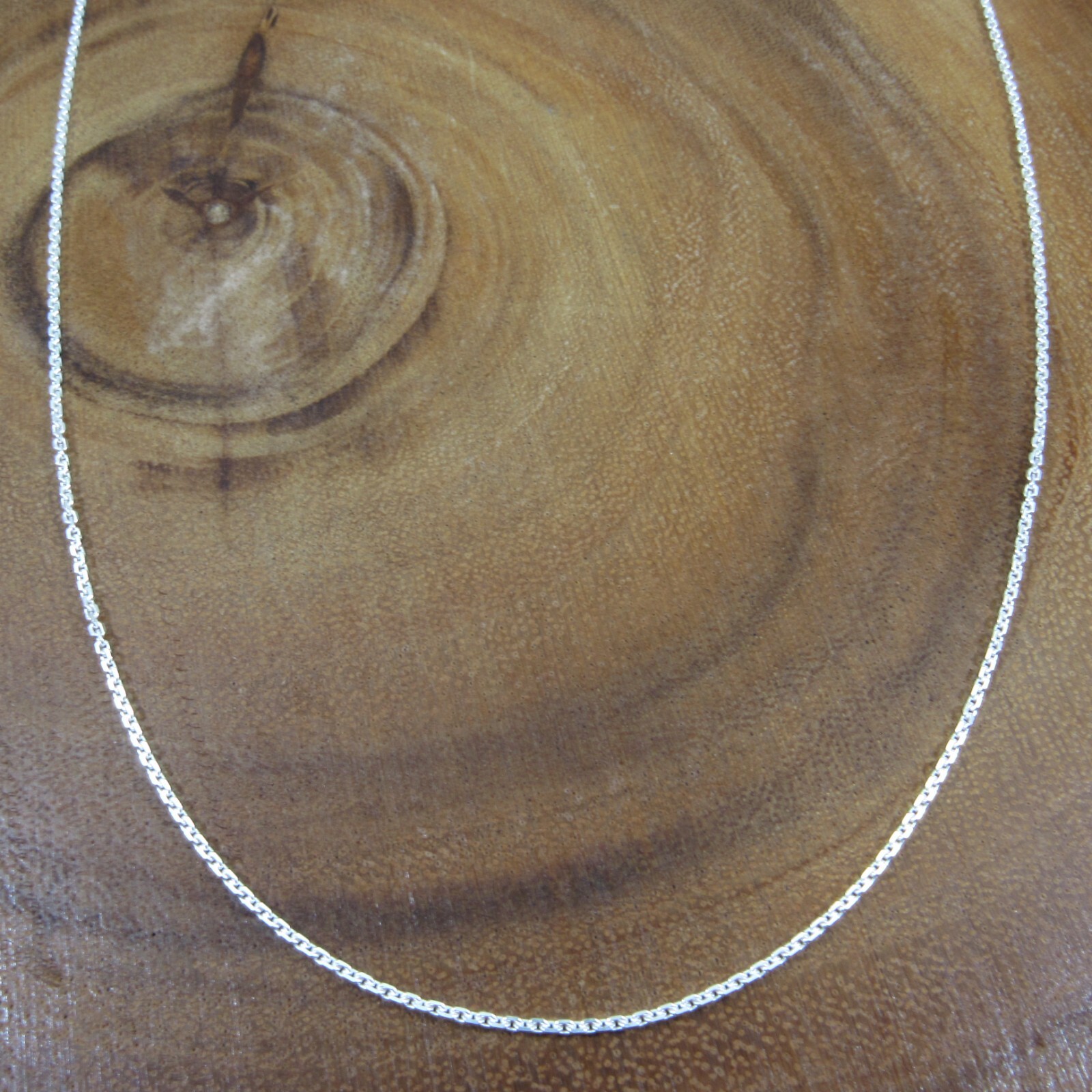 1.4MM Solid 925 Sterling Silver Italian Anchor Link Cable Chain, Made in Italy
