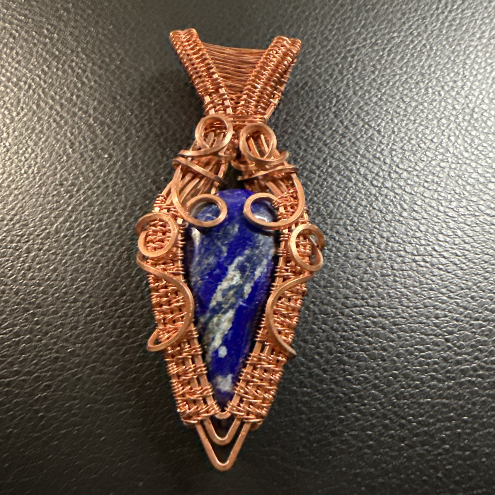 ✨ Handcrafted Lapis Lazuli Pendant ✨