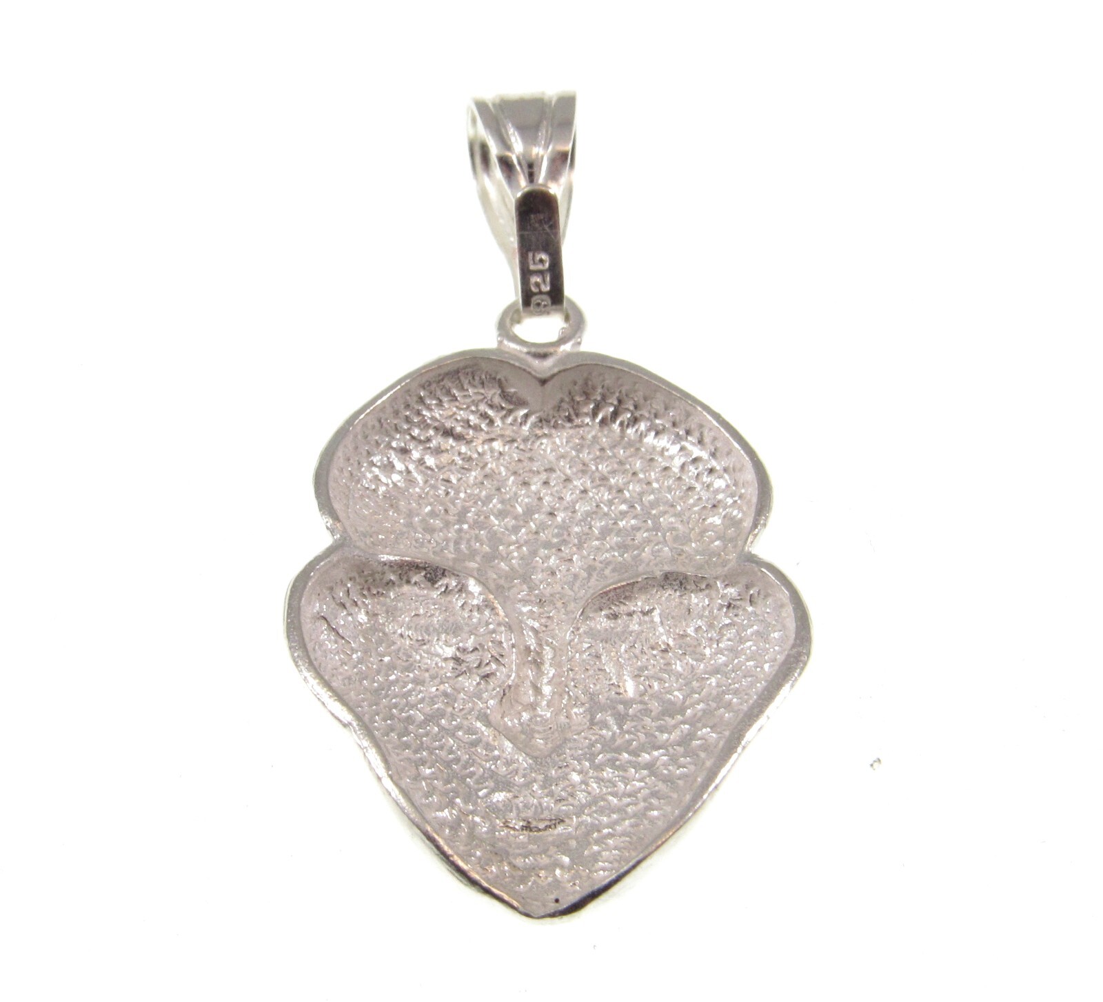 Handcrafted Solid 925 Sterling Silver Face Mask Pendant