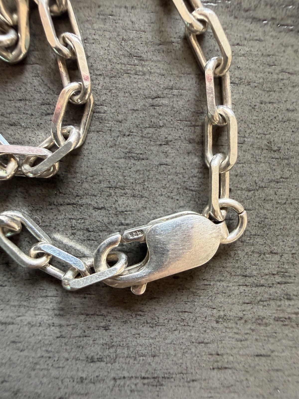 Sterling Silver 925 Chain Necklace Cross Pendant with Whit Crystal