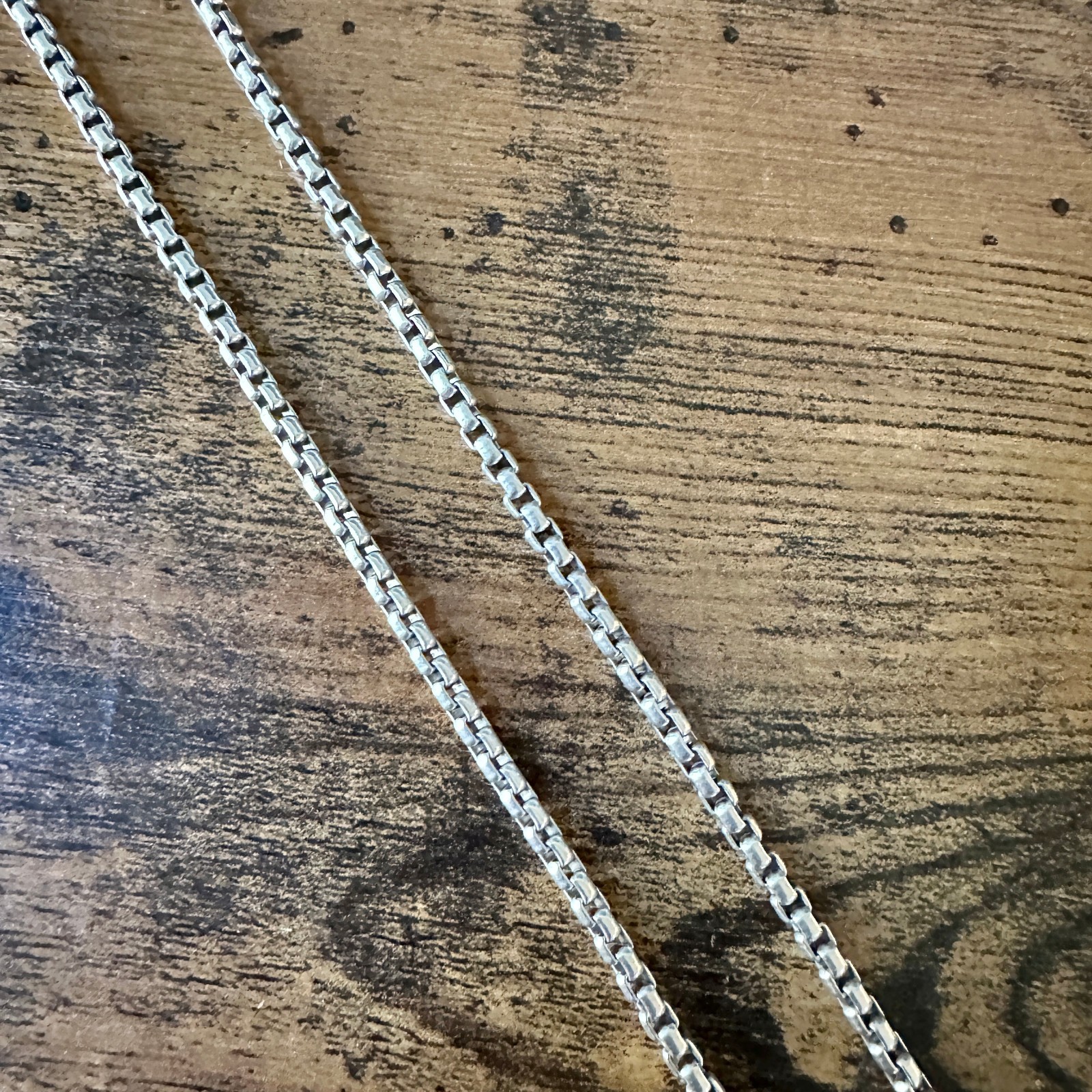 David Yurman Medium Box Chain Necklace – 3.6mm – 26.5″ – FREE SHIPPING