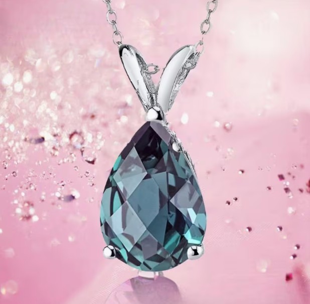Alexandrite necklace