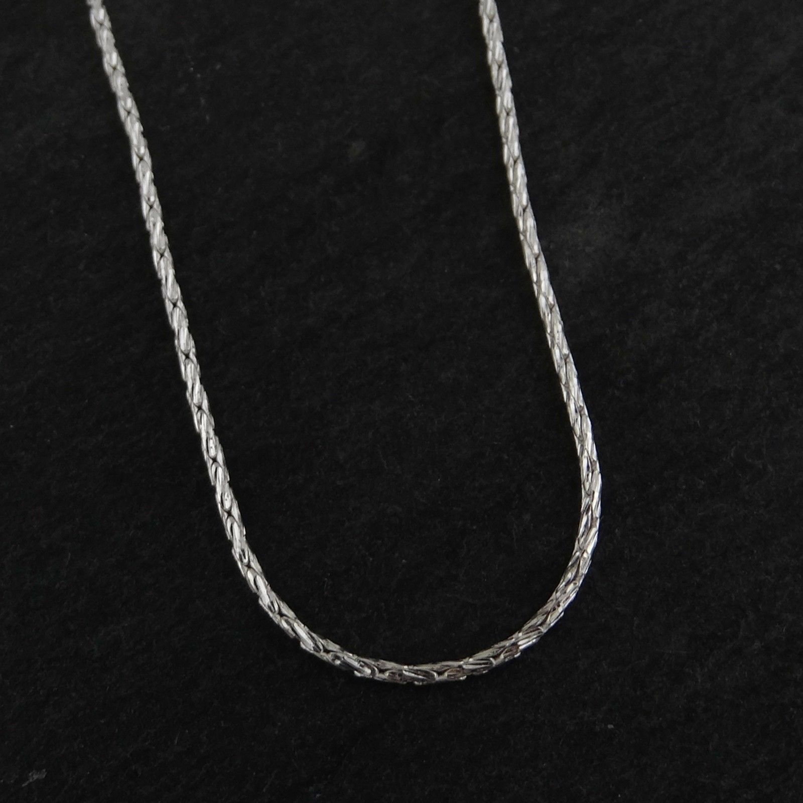 0.8mm Sparkle Chain Necklace – 925 Sterling Silver – 16″, 18″, 20″ Italian