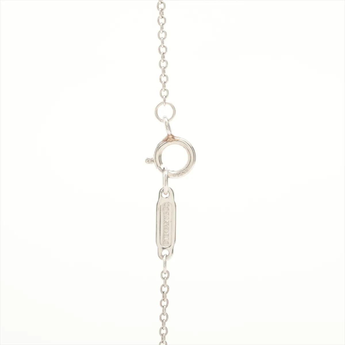 Tiffany Solitaire diamond Necklace Pt950 2.4g 0.28 G VS1 3EX NONE