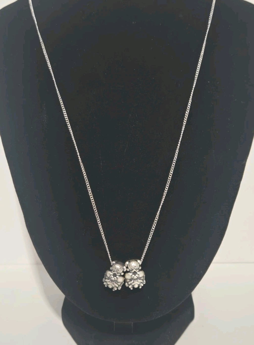 999 Silver Chinese Style Character Necklace/Pendant With Box