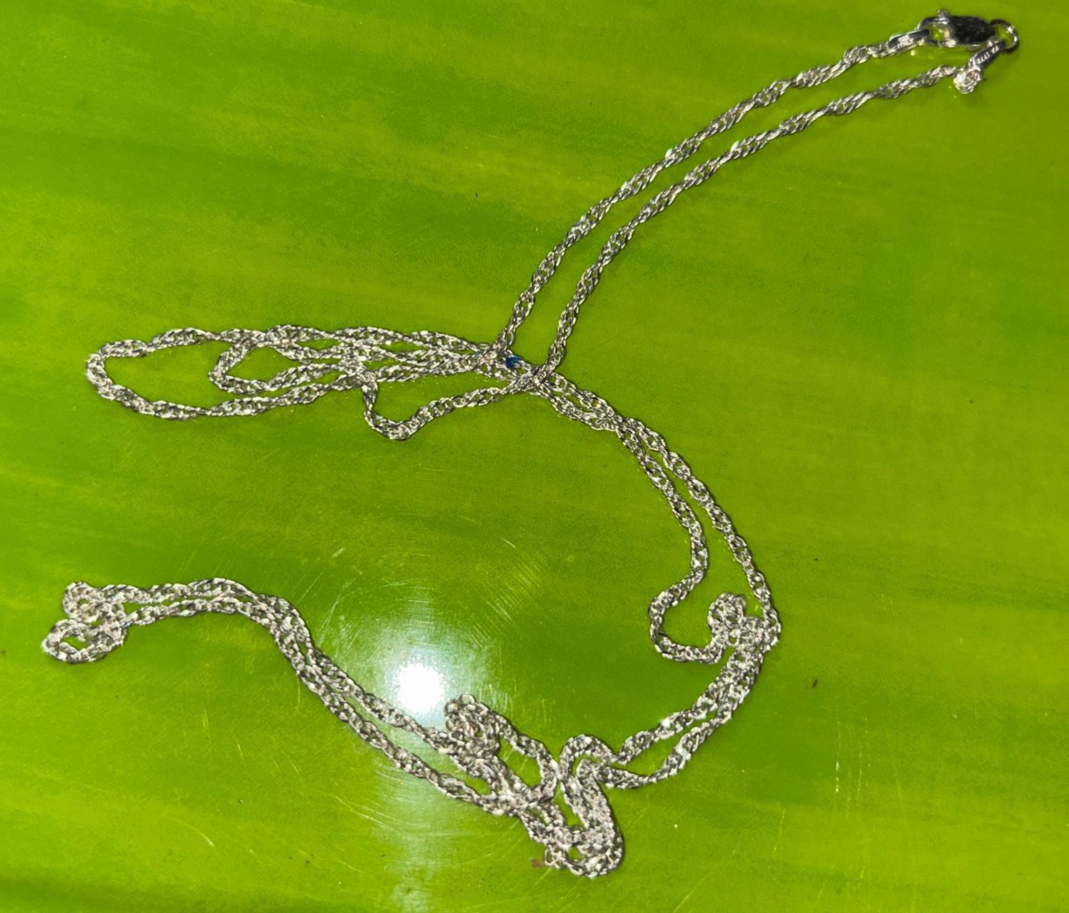 Solid 925 Sterling Silver 1mm Italian Box Chain Necklace 30″ For Men & Women