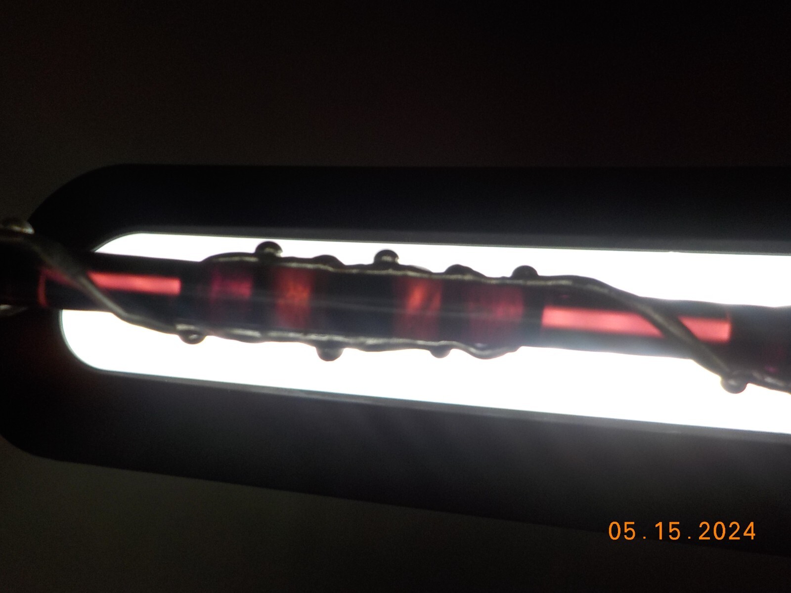 STERLING SILVER WRAPPED AMETHYST/QUARTZ CLEAR POINT/PINK QTZ HEALING WAND/STICK