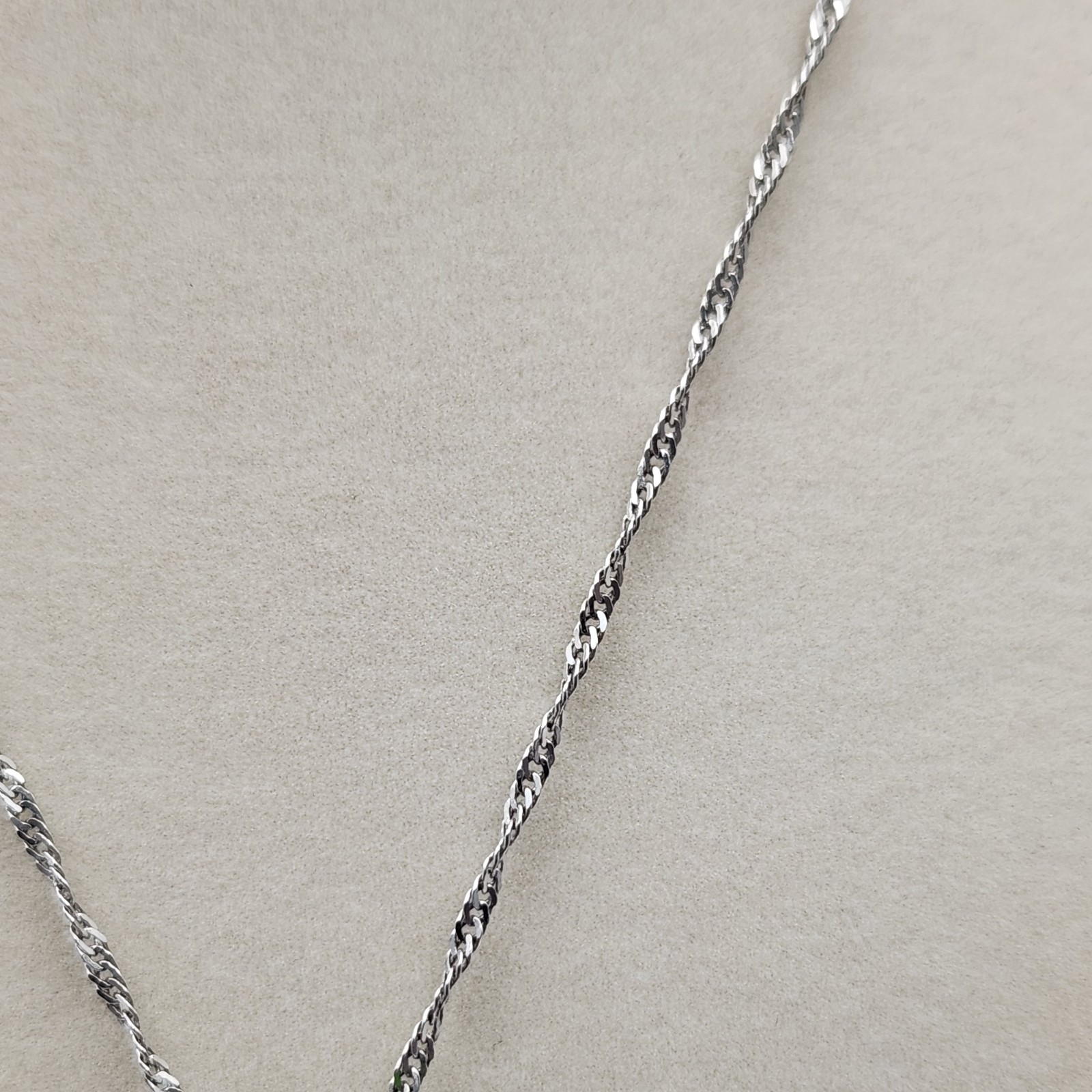 Sterling Silver Necklace With Smoky Quartz Crystal Point Pendant