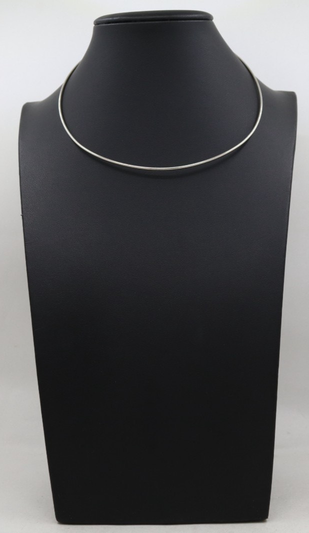 James Avery Sterling Silver Wire Hook-On Collar Necklace 16″