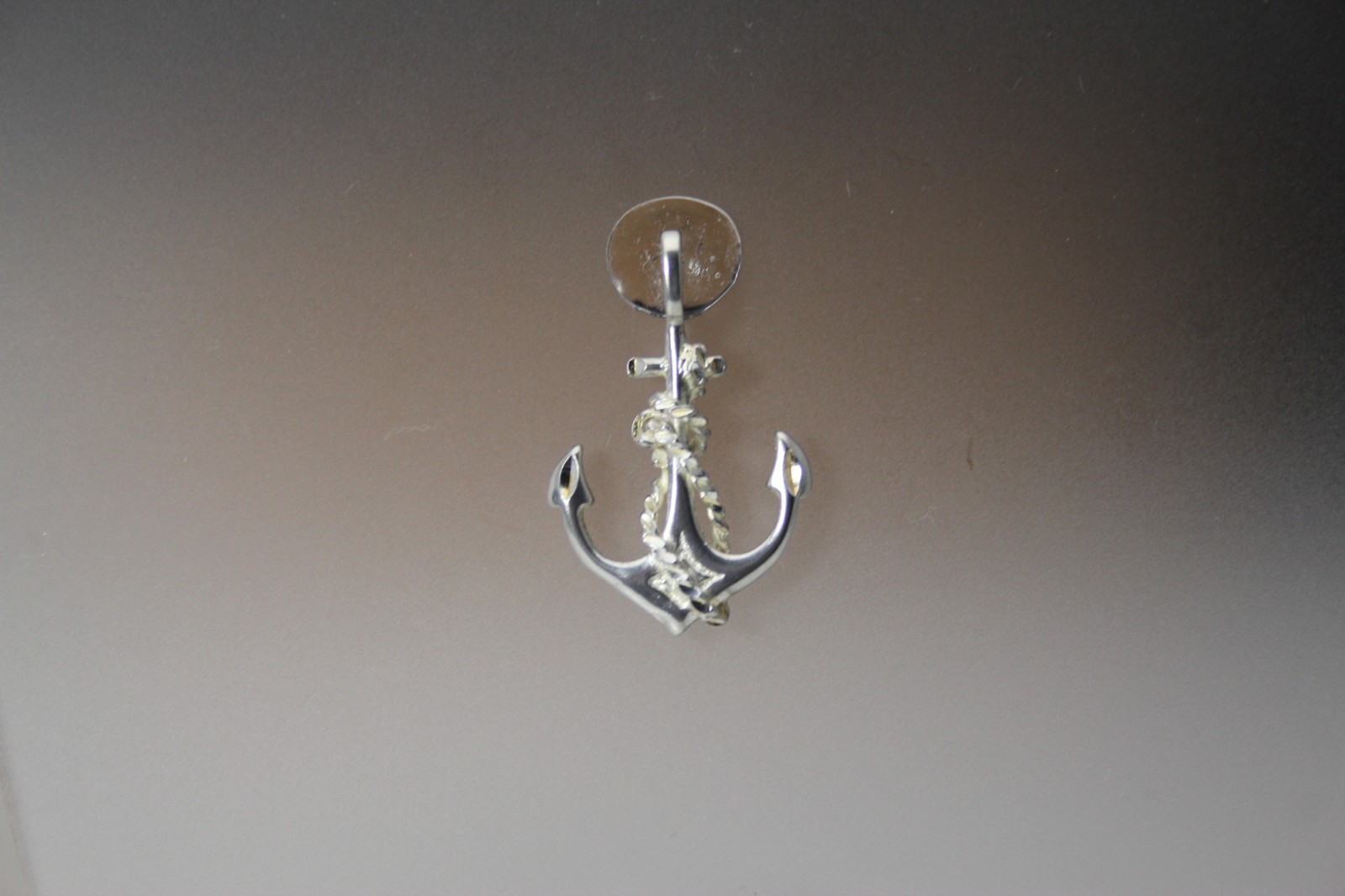 925 Sterling silver Nautical Anchor Pendant 3.7 Grams (PEN10207)
