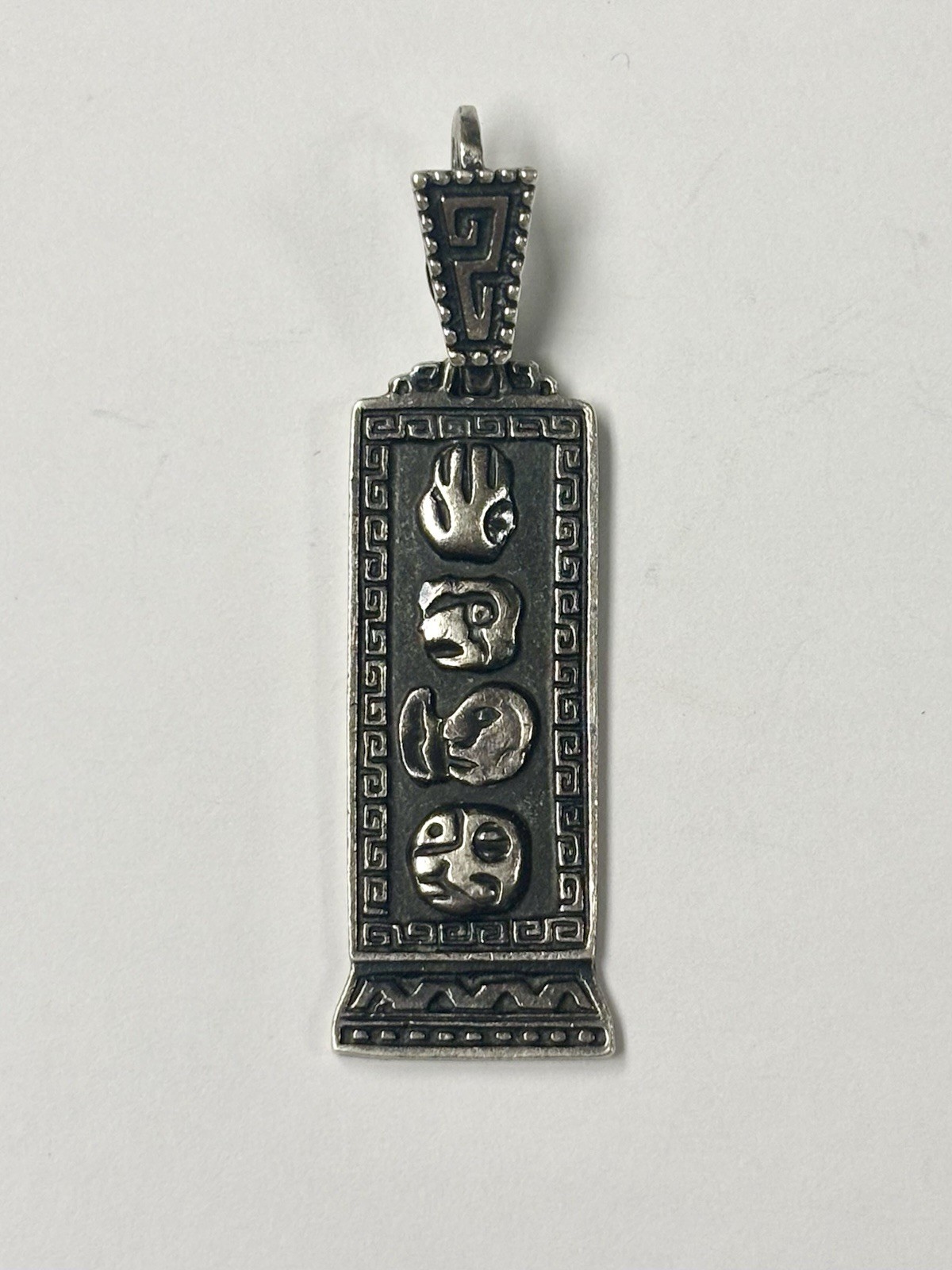 Tasman Sterling Silver Mexico/Chichen Itza Pendant