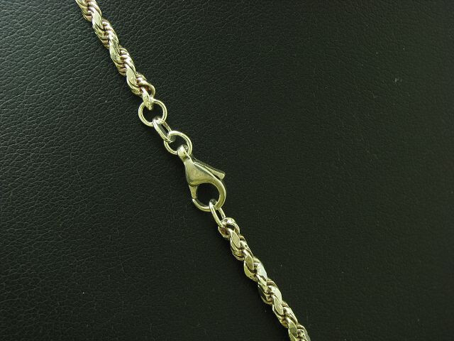 925 Sterling Silver Necklace & Pendant / Real Silver / 21.26 In / 0.95 Oz