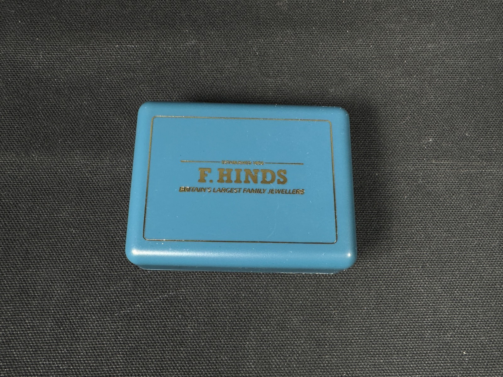 F. Hinds Sterling Silver Heart Locket British Family Jeweler