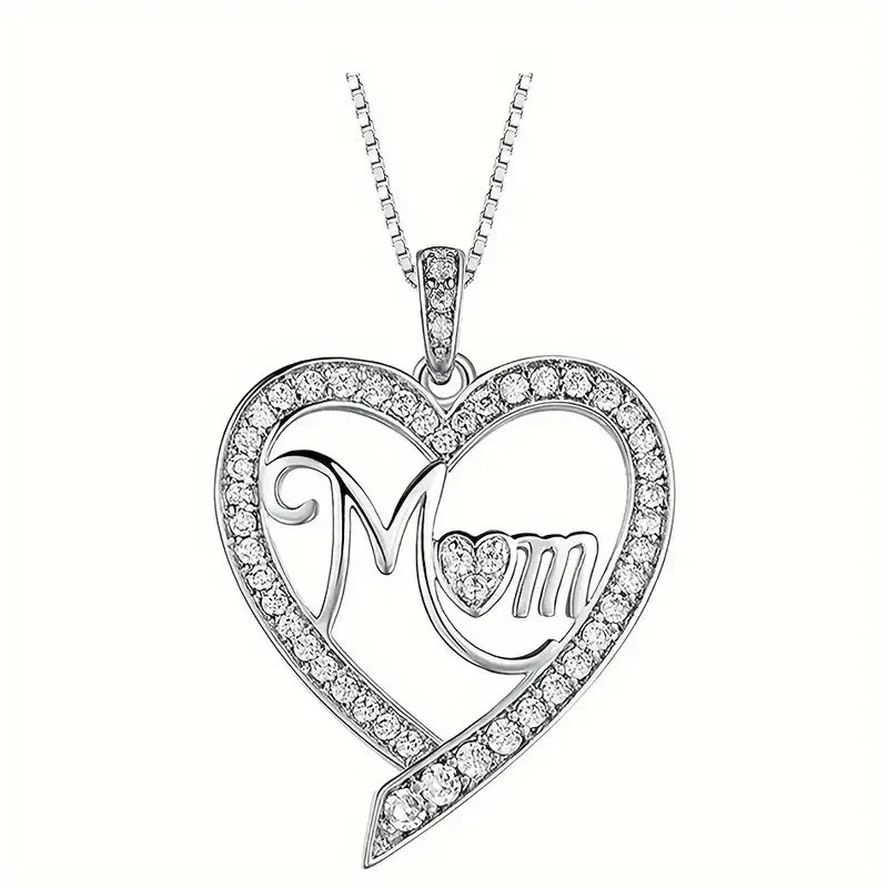 2 Ct Round Cut White Moissanite Custom Pendant 14K White Gold Plated