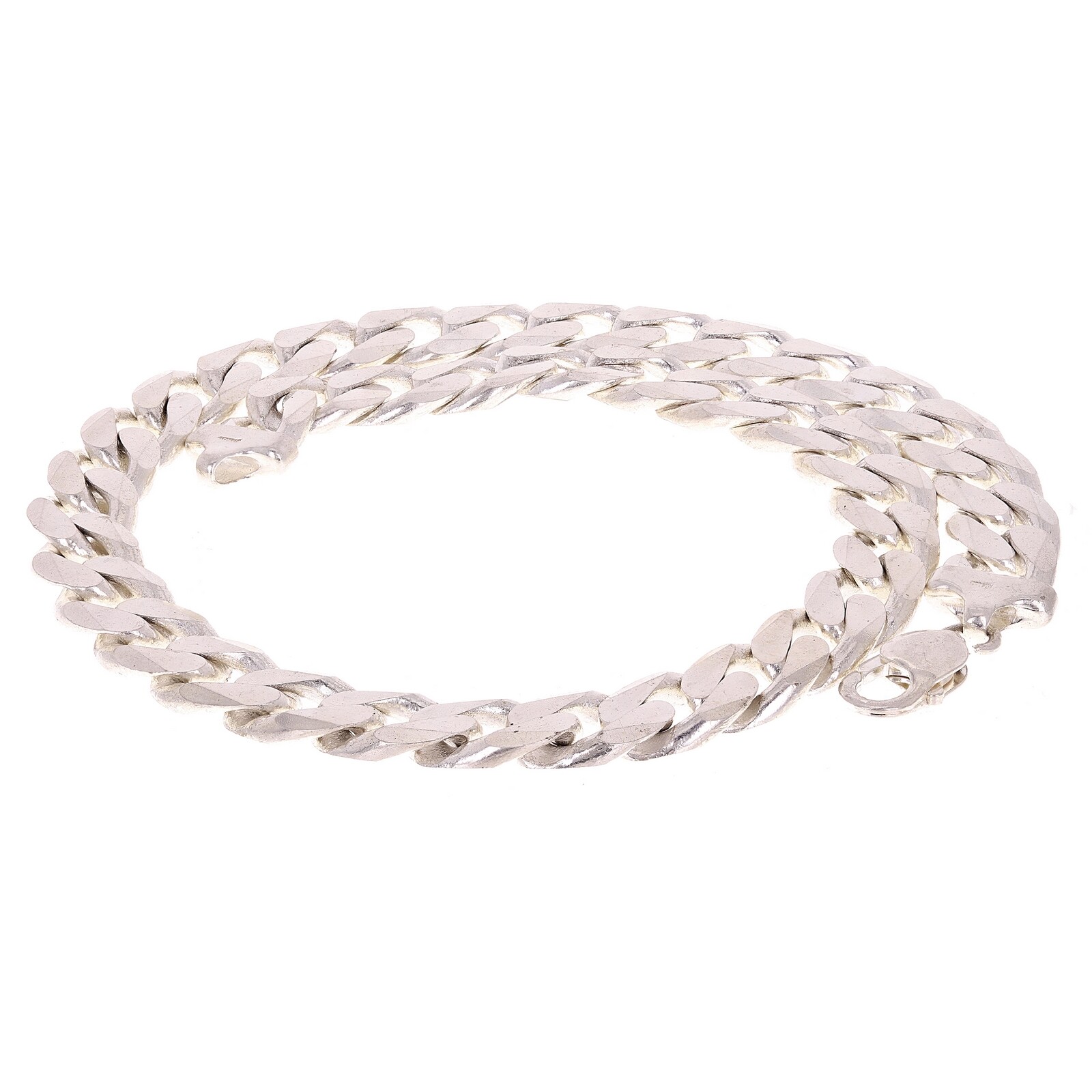 925 Sterling Silver Solid Cuban Link Chain Necklace 13mm 30″ 211.3grams
