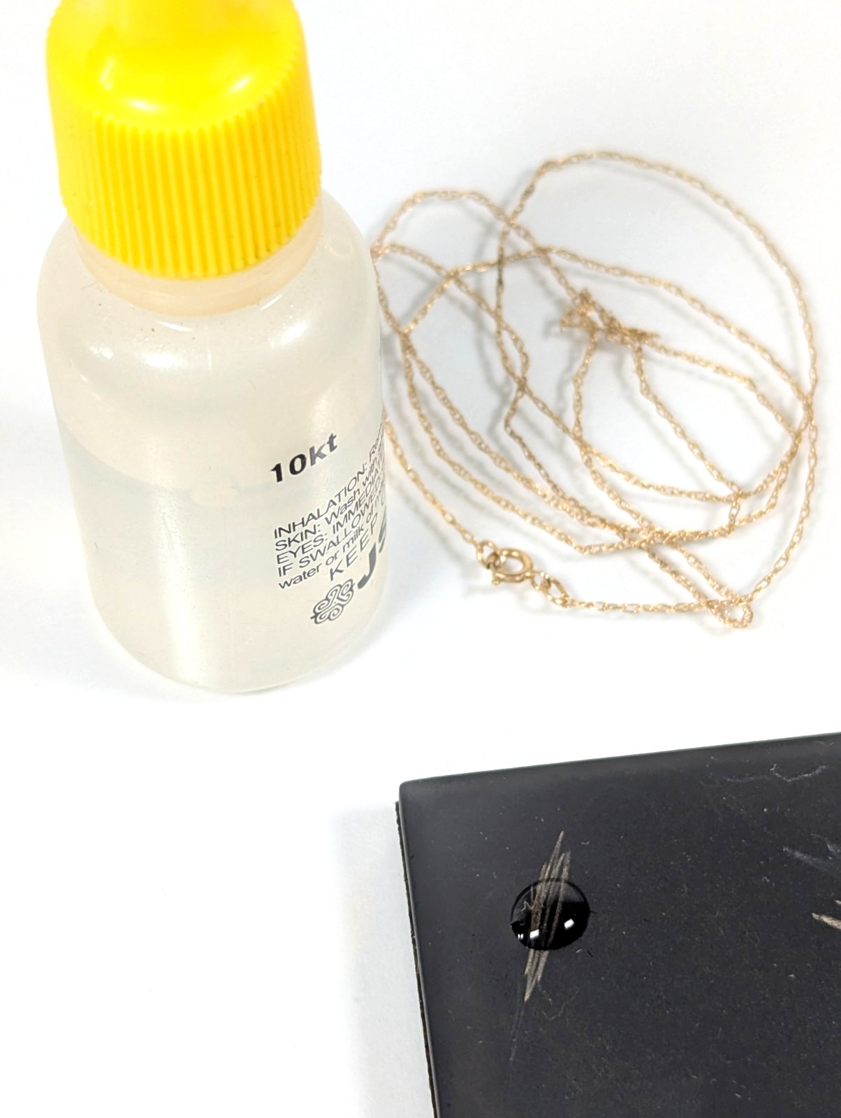 Vintage 10K SOLID Yellow Gold Cable Rope Necklace Jewelry 21″ Gift FREE Shipping