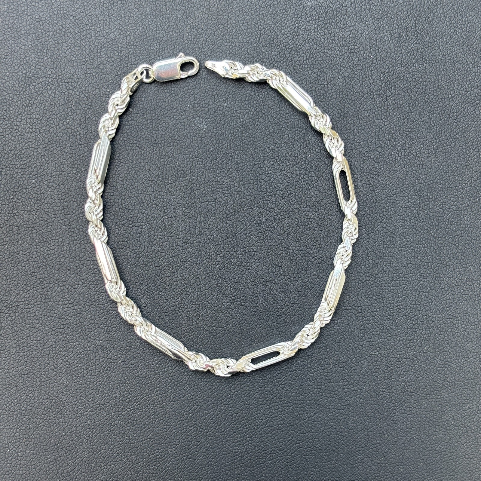4mm Figarope Milano Bracelet – Solid 925 Sterling Silver Or 14k Gold Vermeil
