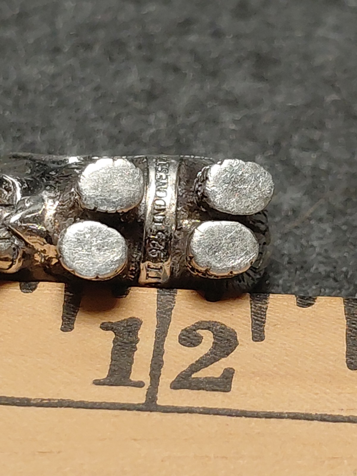 925 Elephant 3D Charm Pendant ATI Indonesia Solid Silver – VERY NICE