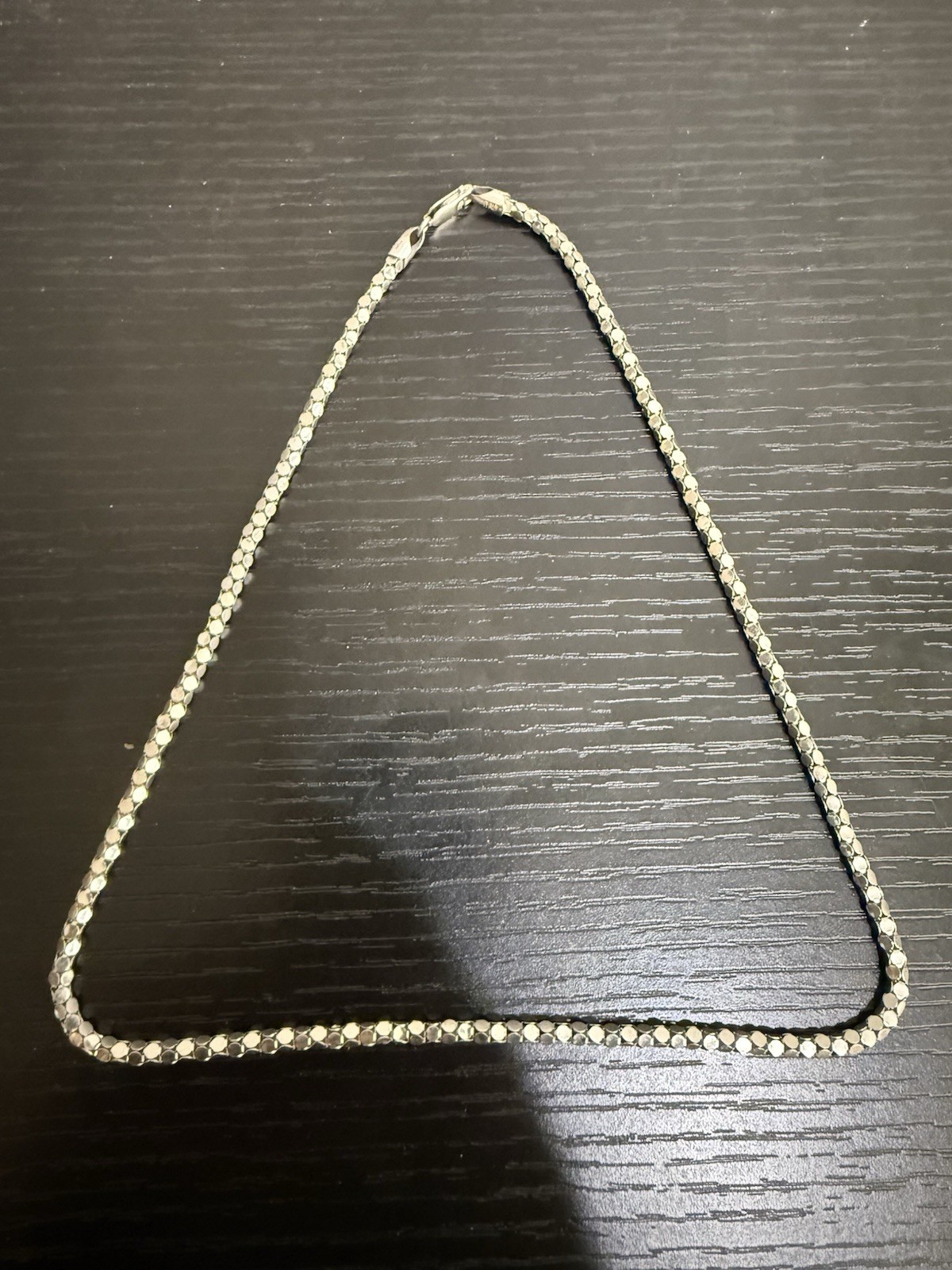 Vintage Milor .925 Sterling Silver Tubular 21” Necklace 3mm