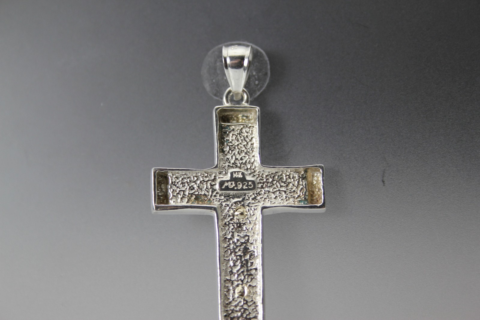Gold Plated 925 Sterling Silver Crucifix Cross Pendant 7.2 Grams (PEN10229)