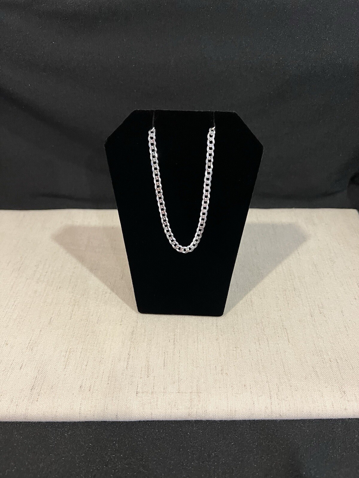 925 Sterling Silver Mens Curb Cuban Link Chain Necklace 16 18 20 22 24 26 28 30