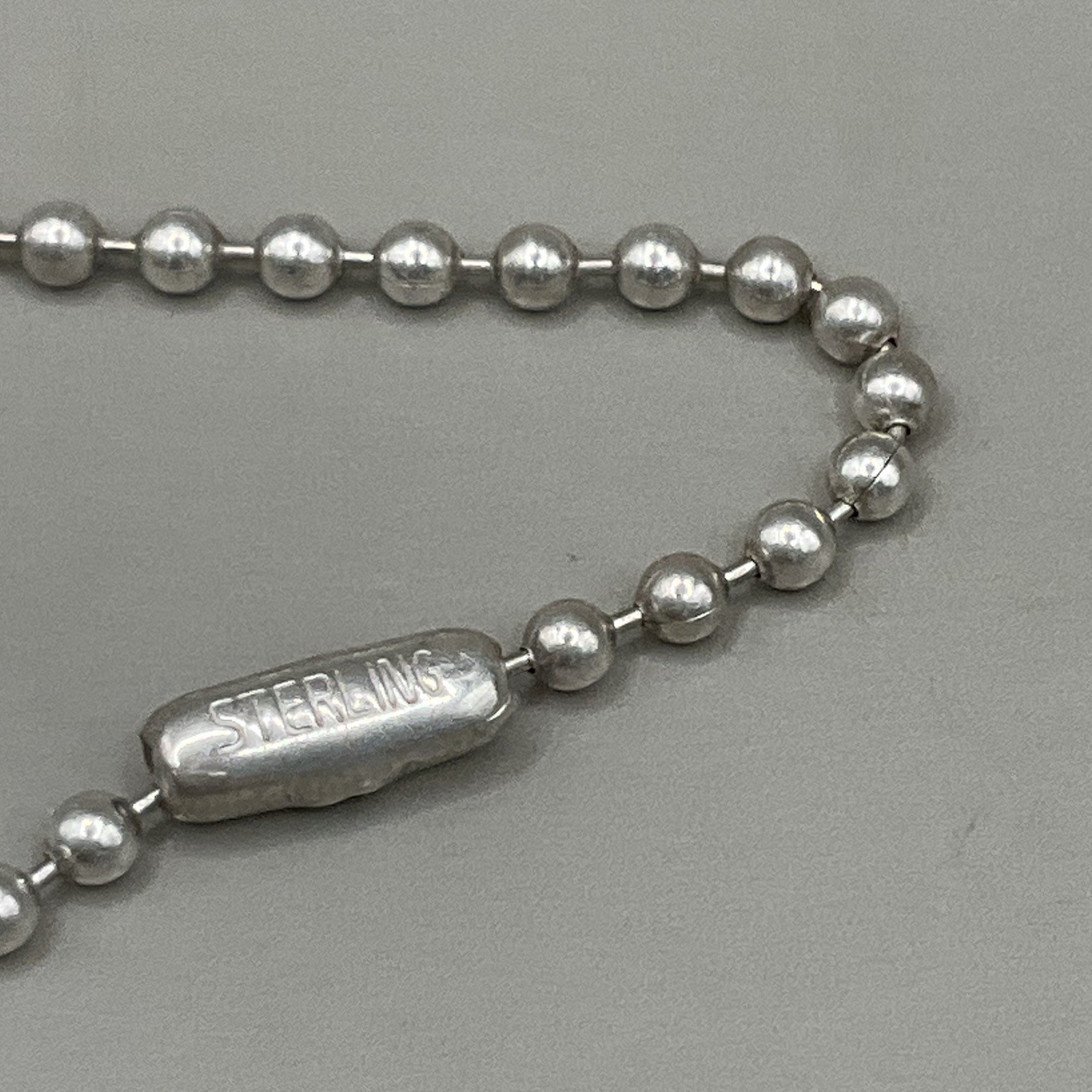 Lagos Necklace Sterling Silver 925 Caviar Chain Puffy Heart Pendant