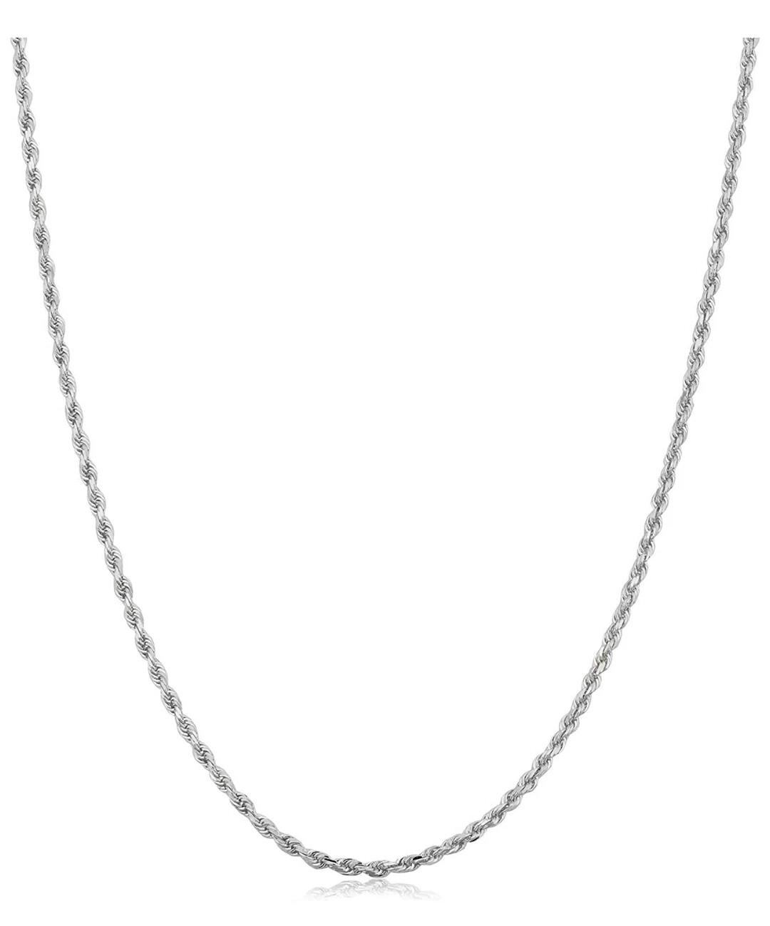 Chocker Necklace Solid 925 Sterling Silver 14 Inch Ladies Chain Jewelry Gift