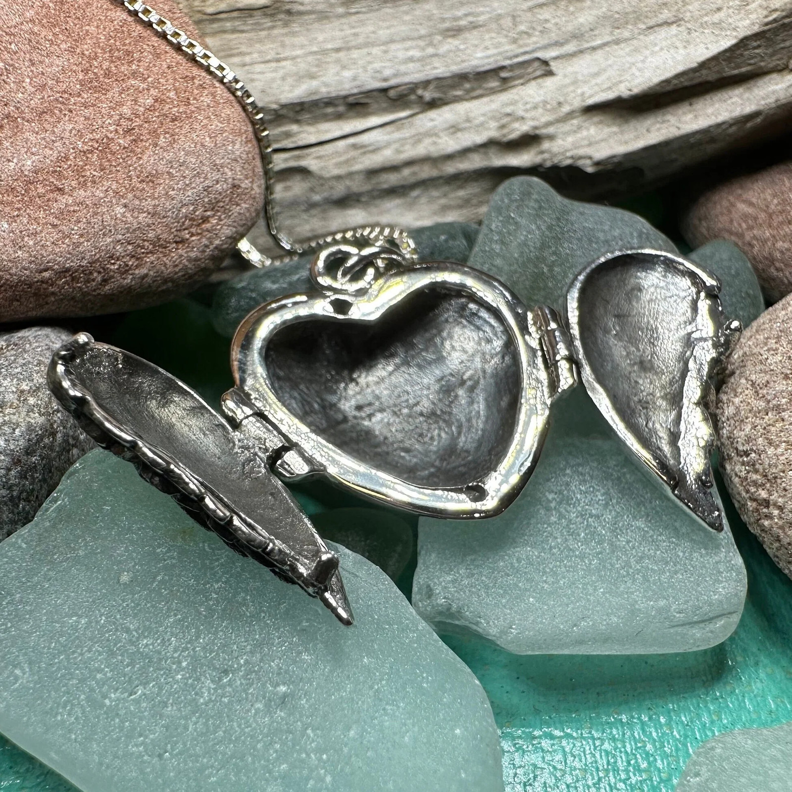 Clarity Angel Wings Locket