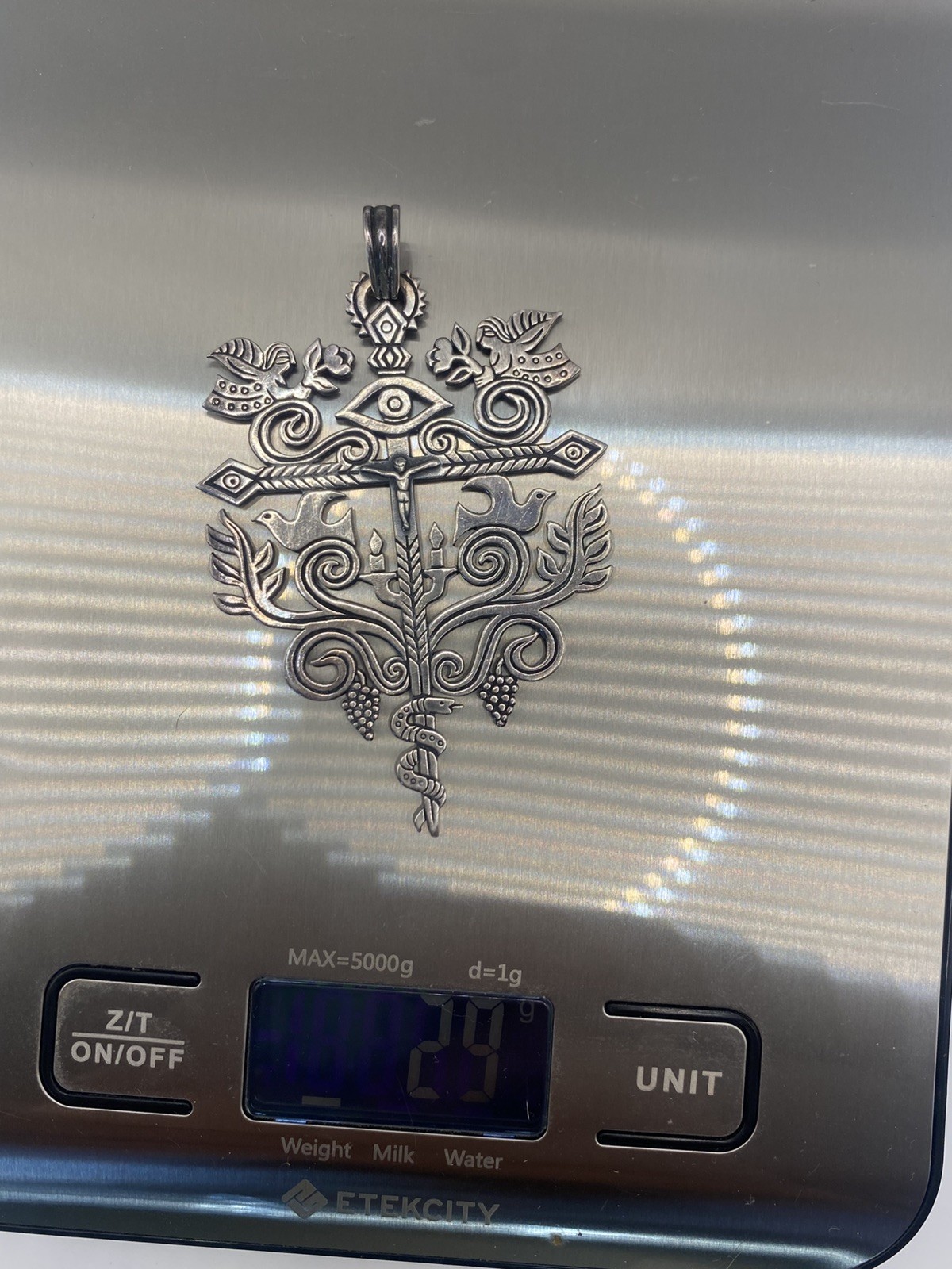 ⭐️JAMES AVERY ⭐️The Creation Pendant Sterling Silver – Rare Original Release