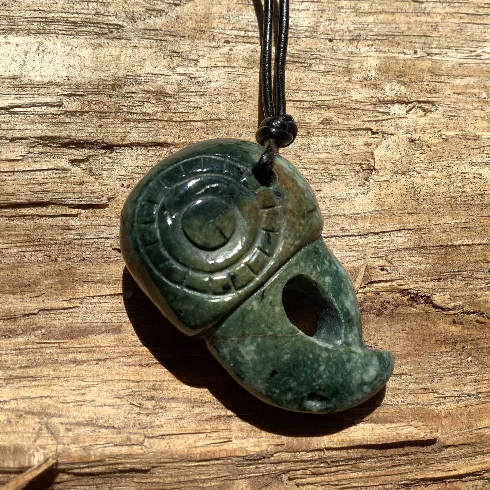 Guatemalan Jade Macaw Pendant Green Jadeite Jade Necklace Guatemala Bird #9