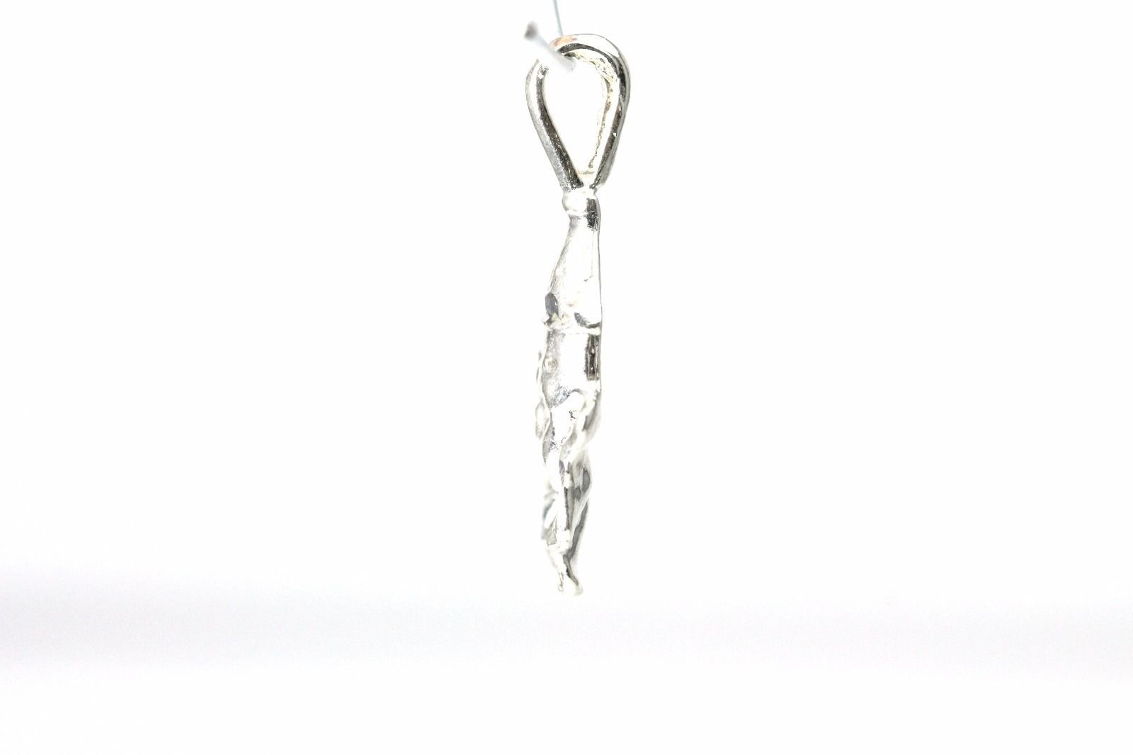 925 Sterling Silver Small Clown Head Charm/Pendant 1.3 Grams (PEN3495)