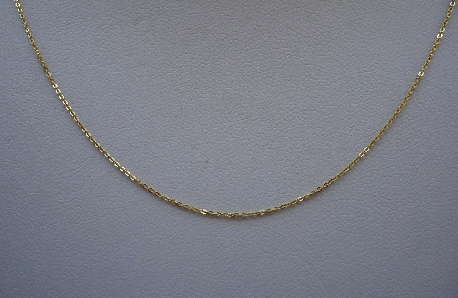 14K SOLID YELLOW GOLD CHAIN / ELEGANT AND STRONG SOLID / 18” LONG