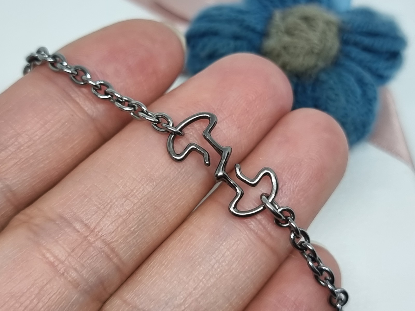 NEW Genuine Pandora Oxidised Silver Open Ends Cable Chain With S Hook 53cm BOXED